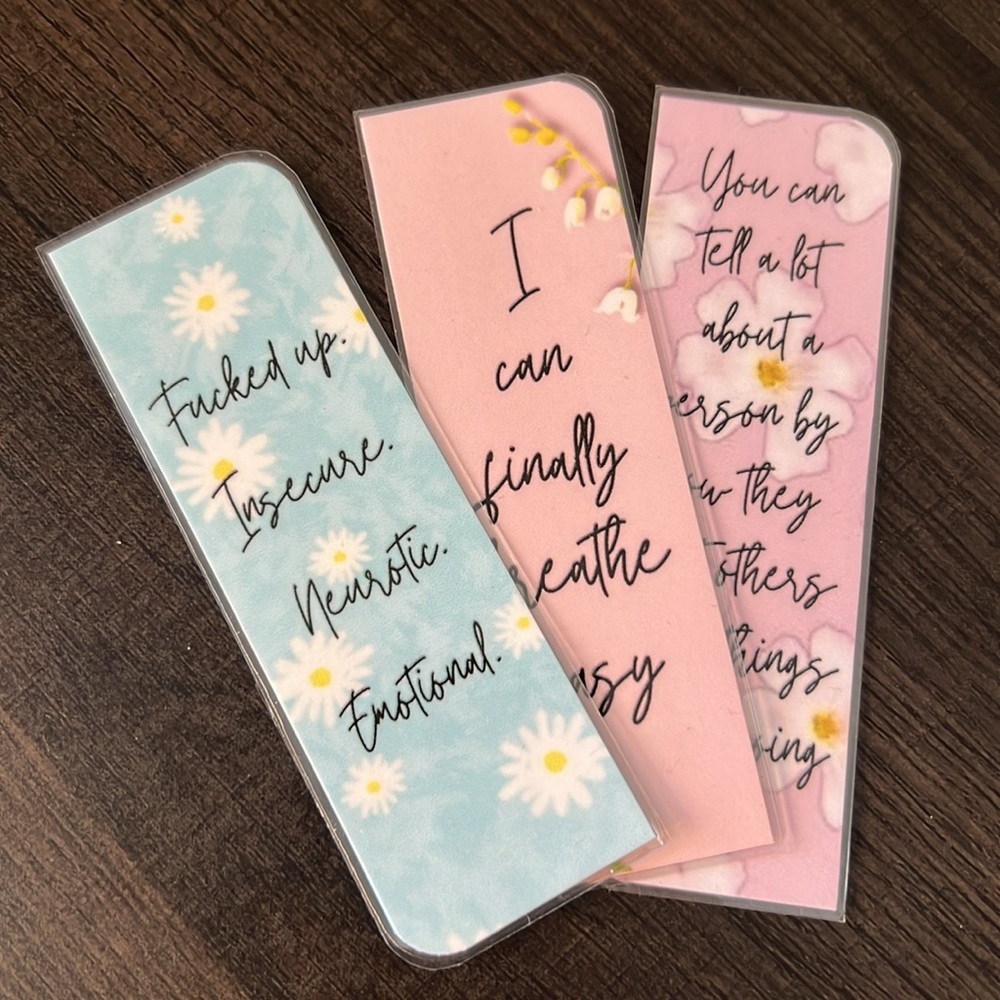 Things We Never Got Over Bookmarks